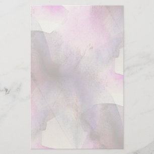 Papeterie cubisme transparent art abstrait pourpre