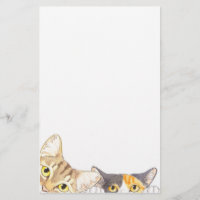 Papeterie curieuse de chats