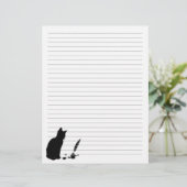 Papeterie Curieux Chat - Chats & Livres (Debout devant)