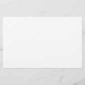 Papeterie Customizable Purple Floral (Dos)