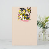 PAPETERIE CUT VINTAGE CAT (Debout devant)