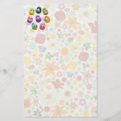 Papeterie Cute and Funny Easter Eggs Cartoon (Devant)