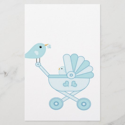 Papeterie Cute Blue Baby boy (Devant)