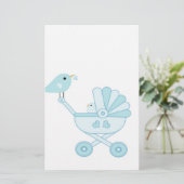 Papeterie Cute Blue Baby boy (Debout devant)