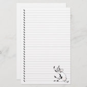 Papeterie Cute Cartoon Vache Lavée Animaux de compagnie Link (Devant / Derrière)