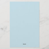 Papeterie Cute Dark Blue and Green Frogs Personal (Dos)