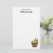 Papeterie Cute et Déplaisante Halloween Cupcake avec un Big (Debout devant)