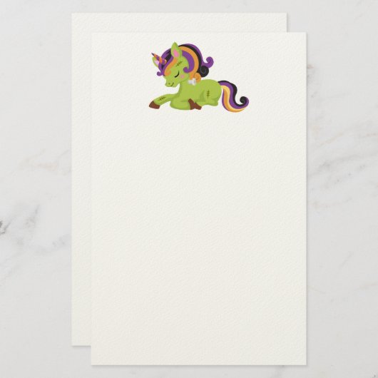 Papeterie Cute Frankenstein (Devant / Derrière)