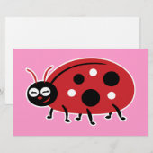 Papeterie Cute Ladybug (Devant / Derrière)