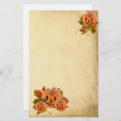 Papeterie Cute Little Halloween Citrouilles (Devant / Derrière)