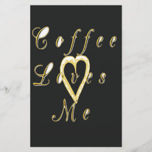 Papeterie Cute Nice et Lovely Café m'aime.