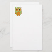 Papeterie Cute Owl (Devant / Derrière)
