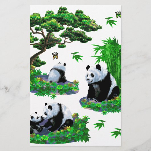 Papeterie cute panda (Devant)