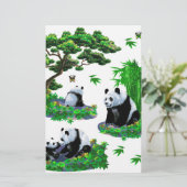 Papeterie cute panda (Debout devant)