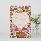 Papeterie Cute Pastry Confections Sweets (Debout devant)