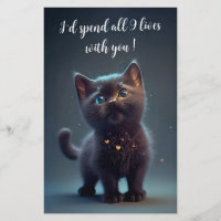Cutest Black Kitten Passe 9 Vies Avec Vous