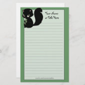 Papeterie Cutie Cat stationnaire (Devant / Derrière)