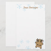 Papeterie Cutie Deer (Devant / Derrière)