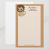 Papeterie Cutie Lion (Devant / Derrière)