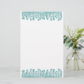 Papeterie Cyber Garden - Ocean Green (Debout devant)