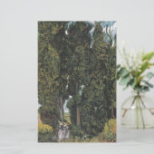 Papeterie Cyprès par Van Gogh (Debout devant)