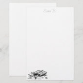 Papeterie d'accidents de livre personnalisée (Devant / Derrière)