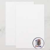 Papeterie Dachshund Humour politique (Devant / Derrière)