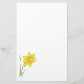 Papeterie Daffodique aquarelle (Devant)