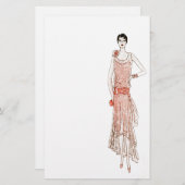 papeterie d'aileron des années 1920 (Devant / Derrière)