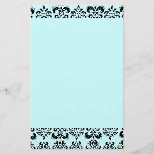 Papeterie DAMASK, bleu (Devant)