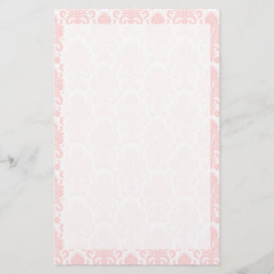 Papeterie Damassé Girly rose-clair