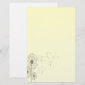 Papeterie Dandelions (Devant / Derrière)