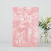 Papeterie DANSE CARNIVALE, rose antique douce (Debout devant)