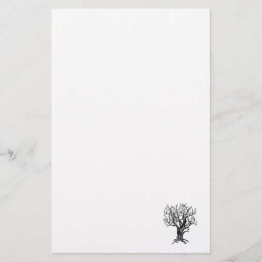 Papeterie d'arbre d'hiver (Devant)