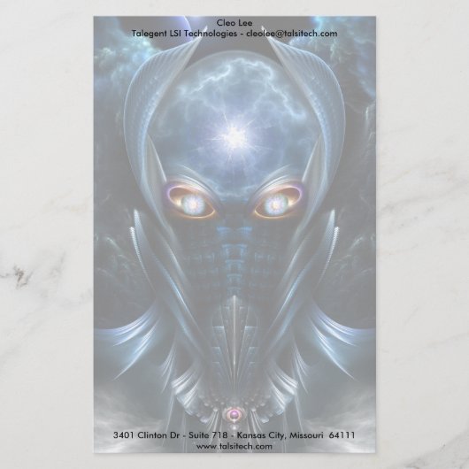 Papeterie Darian Warrior (Devant)