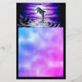 Papeterie Dauphin clair de lune (Devant)