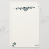 Papeterie d'aviation de l'usmc C-130 (Devant / Derrière)