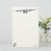 Papeterie d'aviation de l'usmc C-130 (Debout devant)