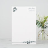 Papeterie d'aviation de l'usmc C-130 (Debout devant)