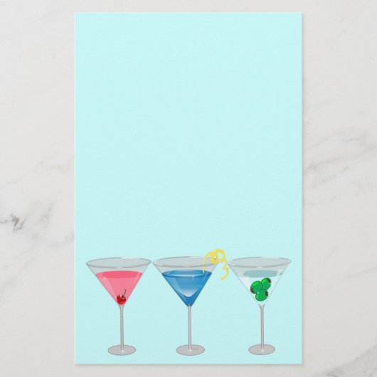 Papeterie de 3 martini (Devant)