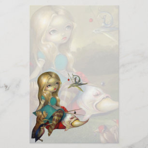 Papeterie de "Alice et des oiseaux de Bosch"