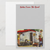 Papeterie de camp de campeur de jambon en boîte (Devant / Derrière)