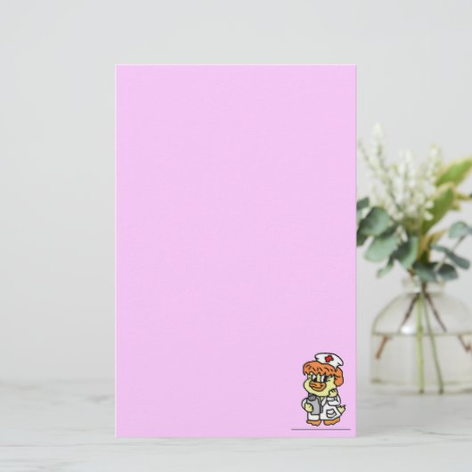 Papeterie de canard d'infirmière (Debout devant)