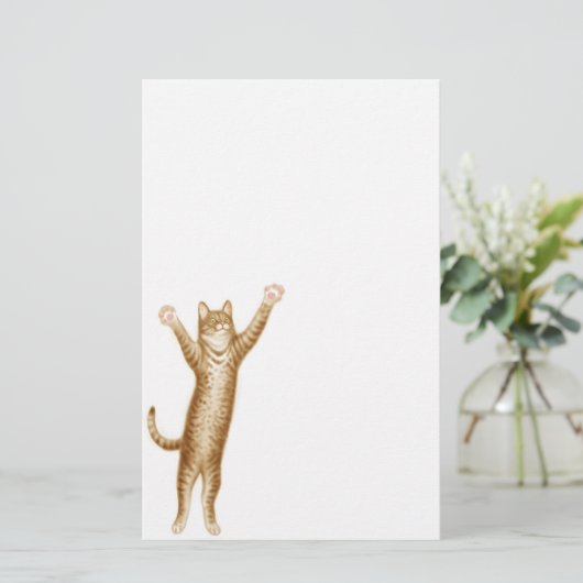 Papeterie de chat de fêtard (Debout devant)