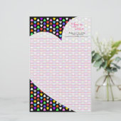 Papeterie de coeurs de sucrerie (Debout devant)