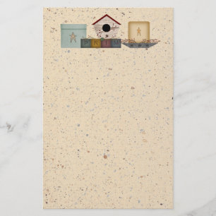 Papeterie de collection primitive