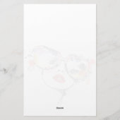Papeterie de conception artistique graphique minim (Dos)