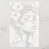 Papeterie de conception graphique minimaliste (Devant)