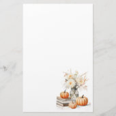Papeterie de conception shabby chic Fleurs d'autom (Devant)