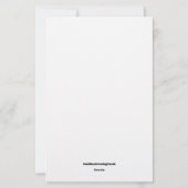 Papeterie de courrier aérien de la Saint-Valentin (Dos)